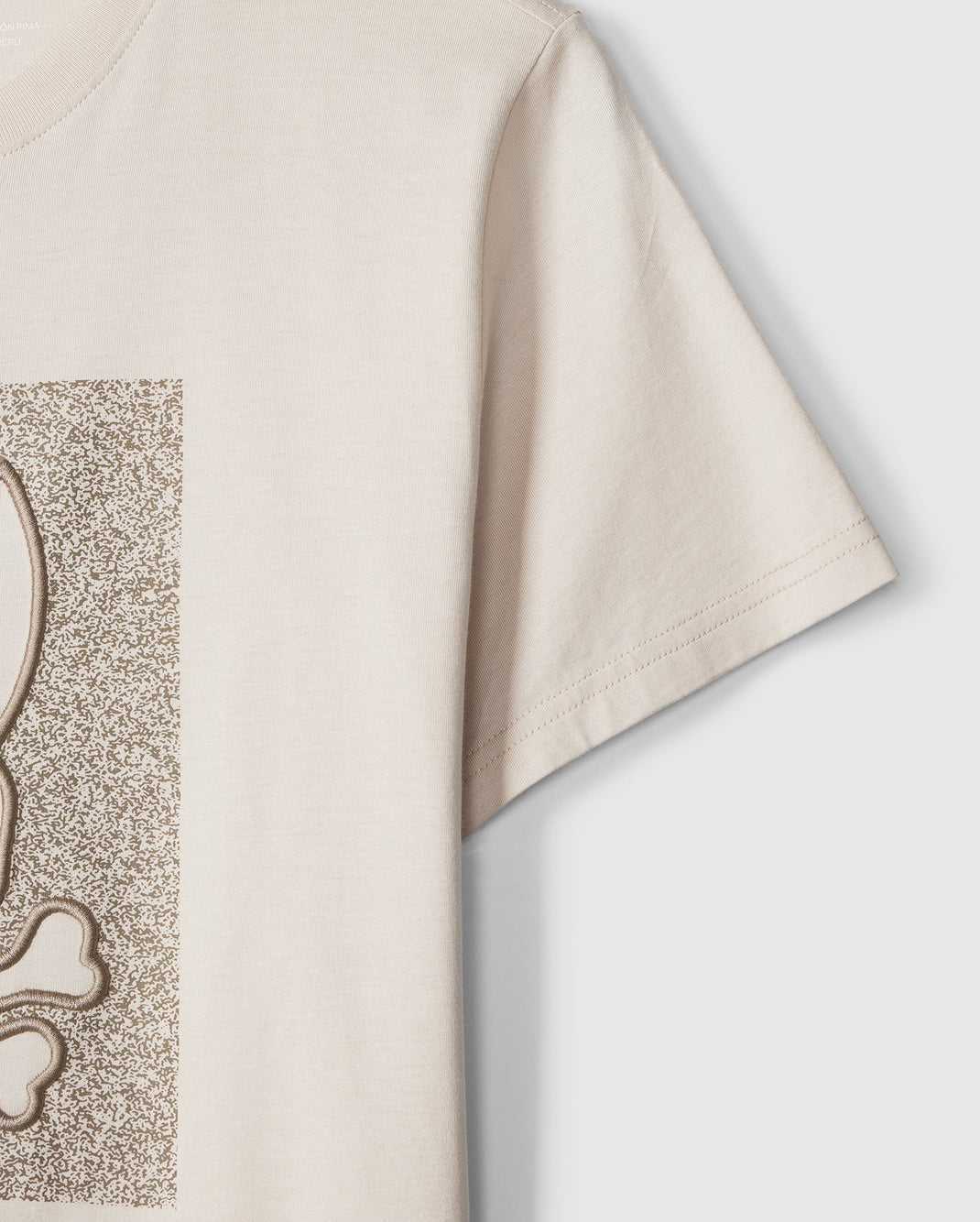 Tees Psycho Bunny Livingston Graphic Tee Beige Homme | INJ-01251900